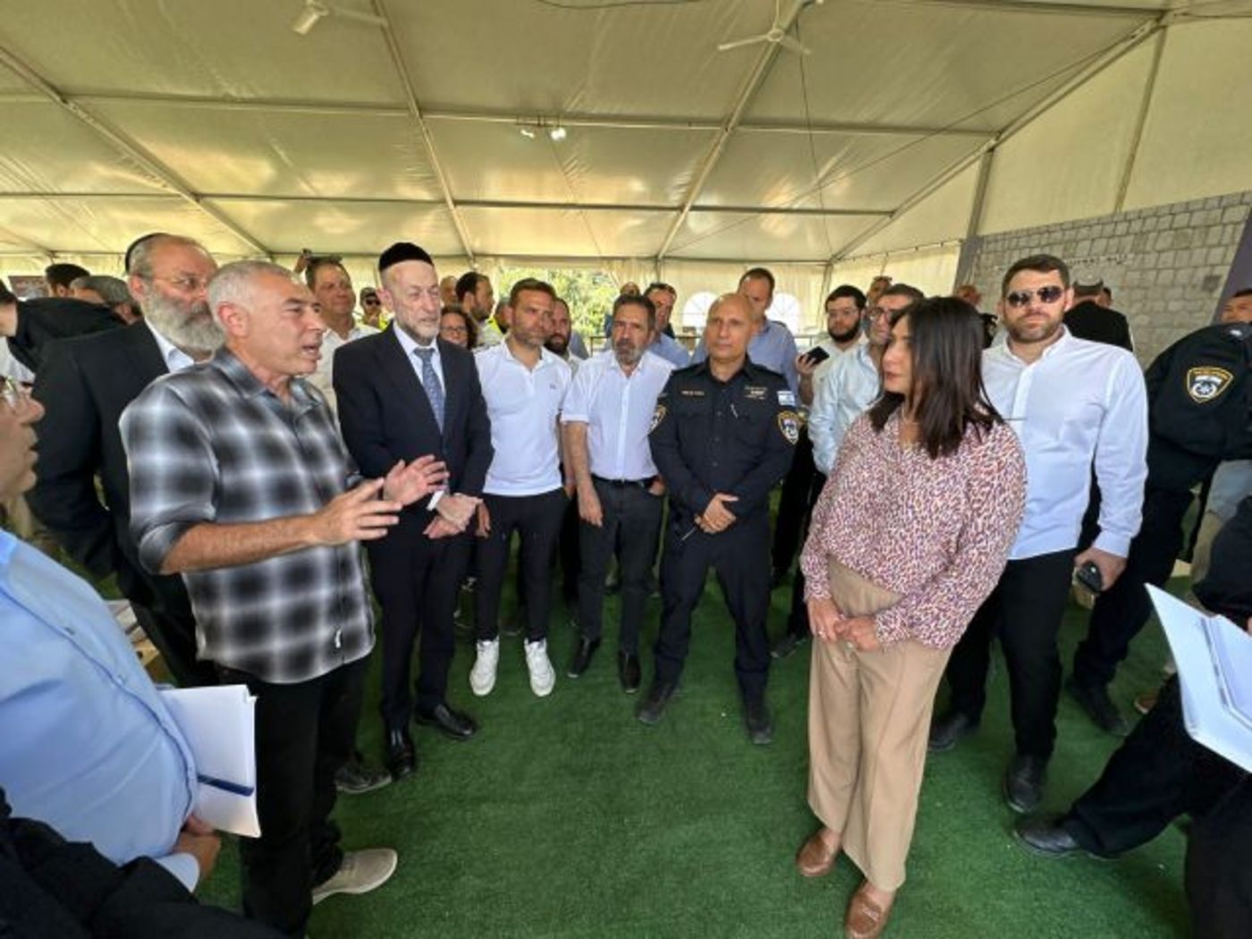 היערכות משרד התחבורה: מירי רגב בסיור במירון