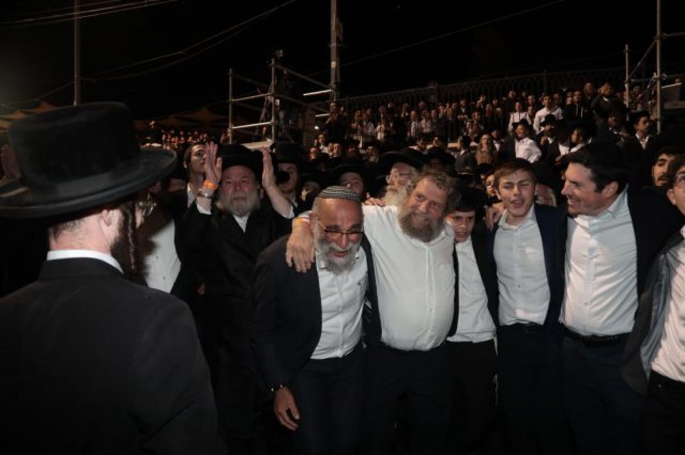 גלריה: ההדלקה הראשונה במירון ל"ג בעומר תשפ"ג