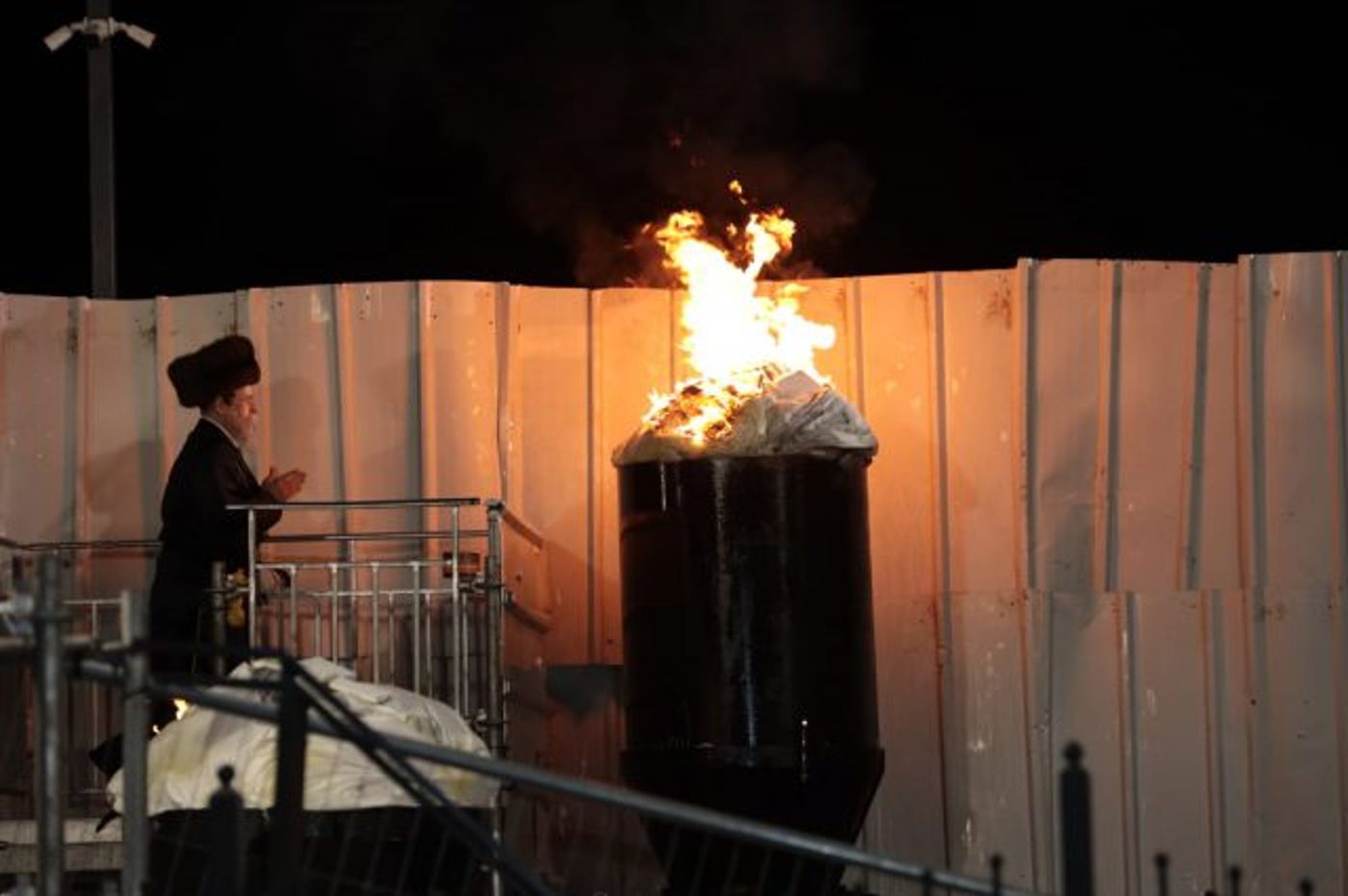 גלריה: ההדלקה הראשונה במירון ל"ג בעומר תשפ"ג