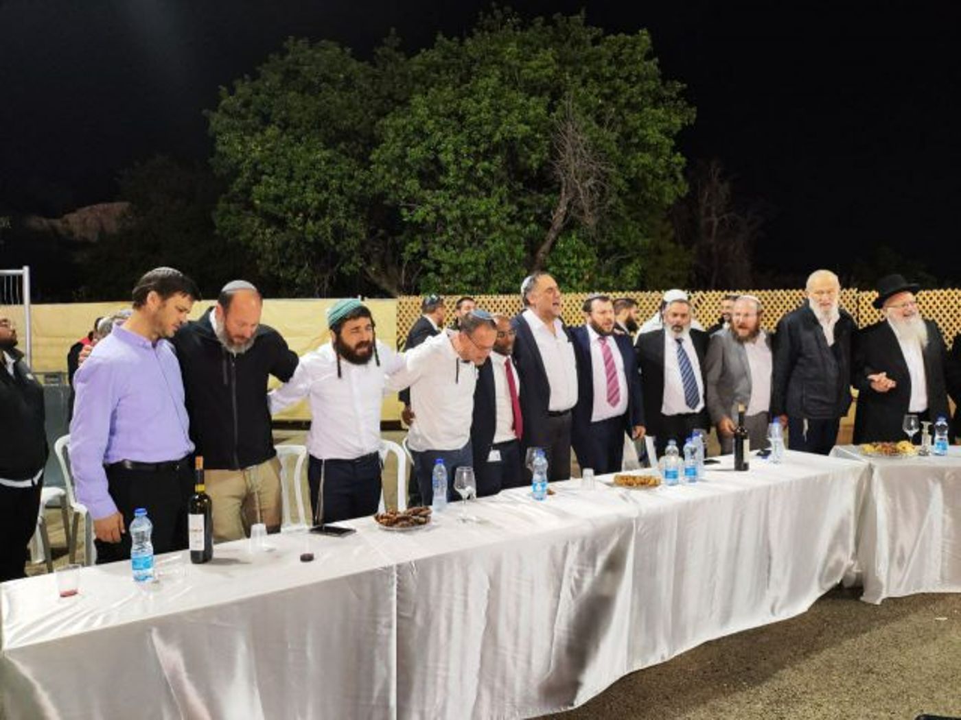הדלקת מדורה של הציונות הדתית ישיבת בני עקיבא במירון