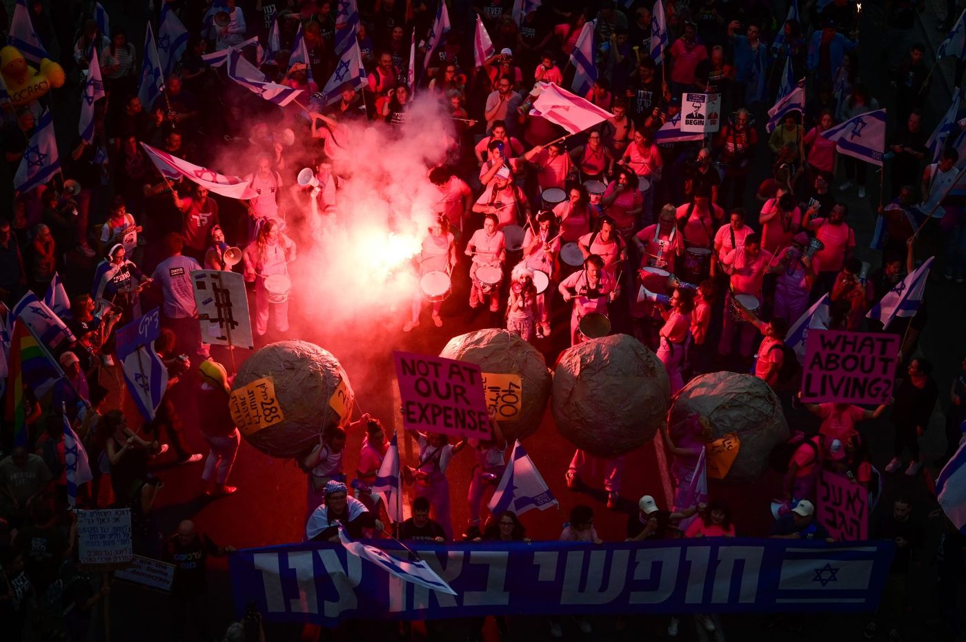התפרעויות מחאת השמאל
