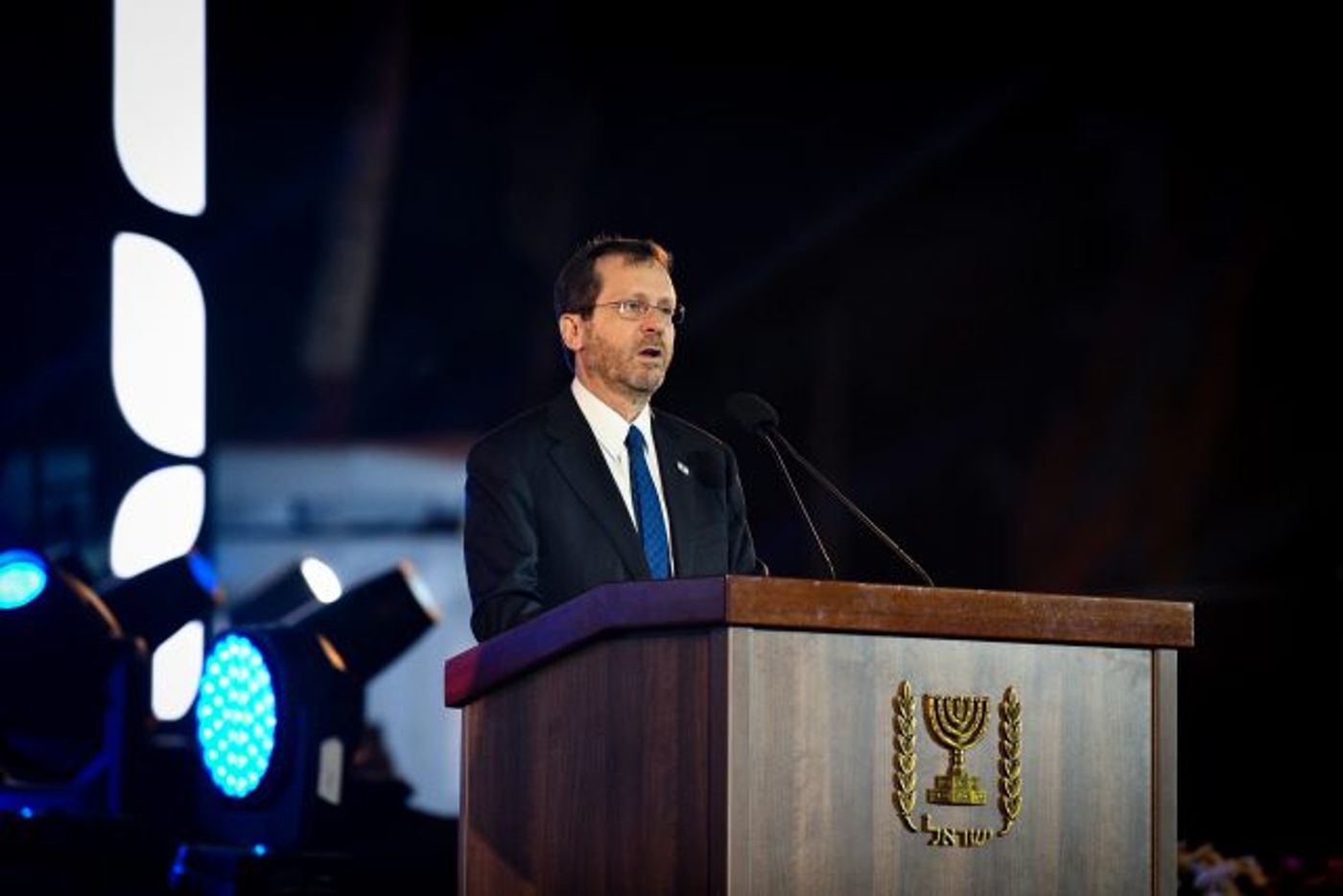 נשיא המדינה בטקס בשנה שעבר