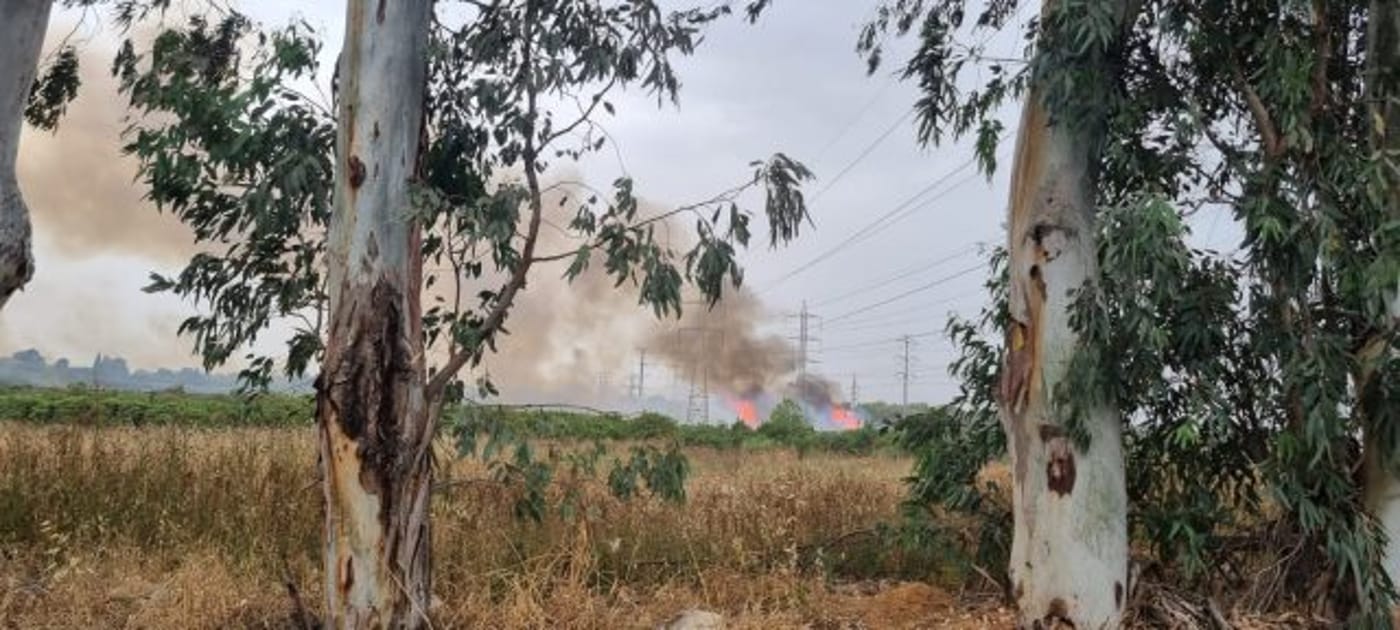 בעוטף עזה ובשרון: גל שריפות נרחב ברחבי הארץ