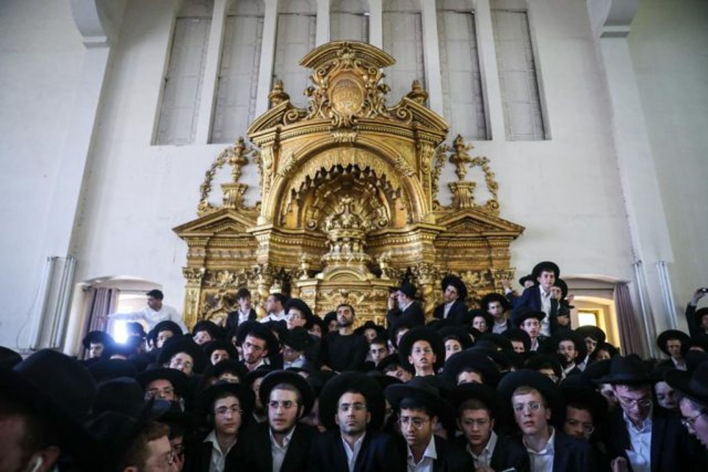 הלווית הרב אדלשטיין,