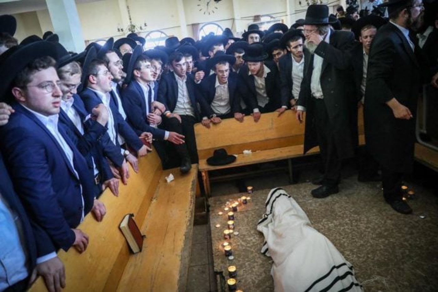 הלווית הרב אדלשטיין,