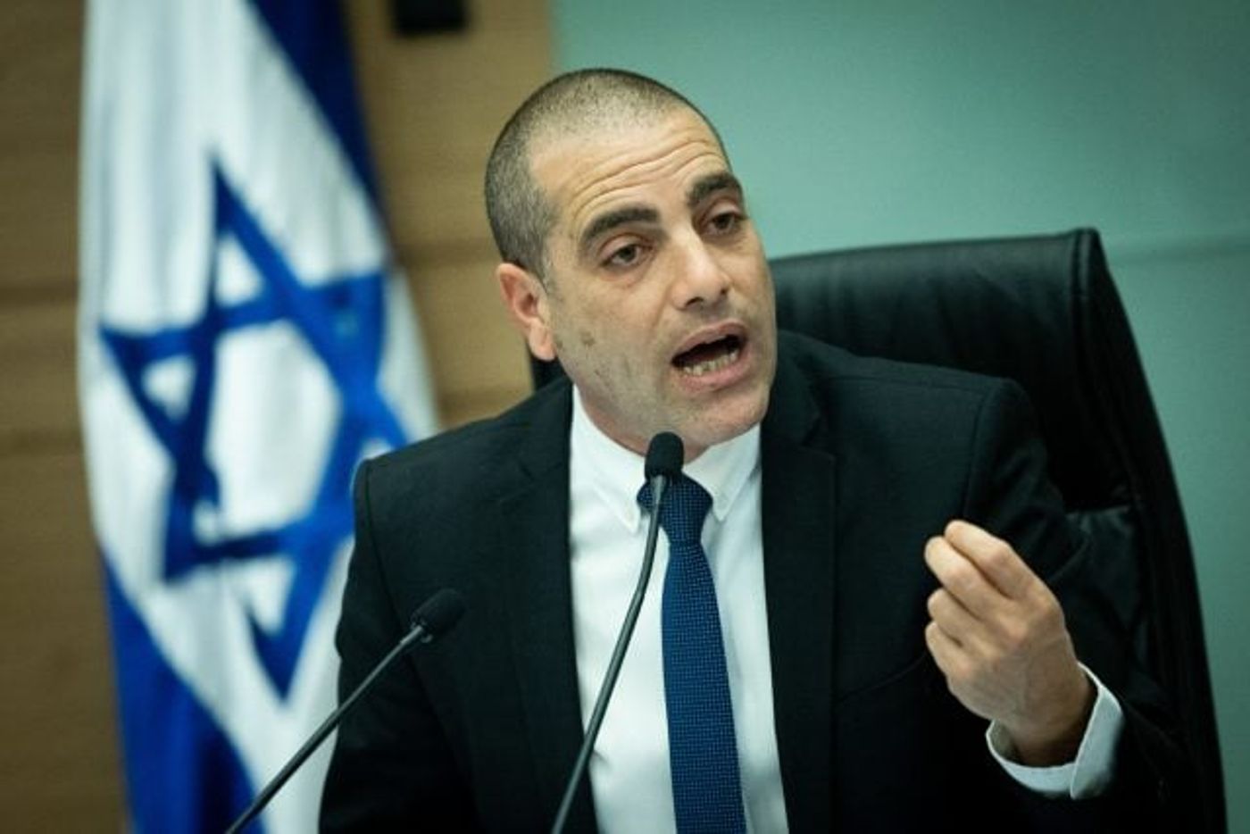 ח"כ אופיר כץ: "החוק נחוץ". יונתן זינדל, פלאש 90