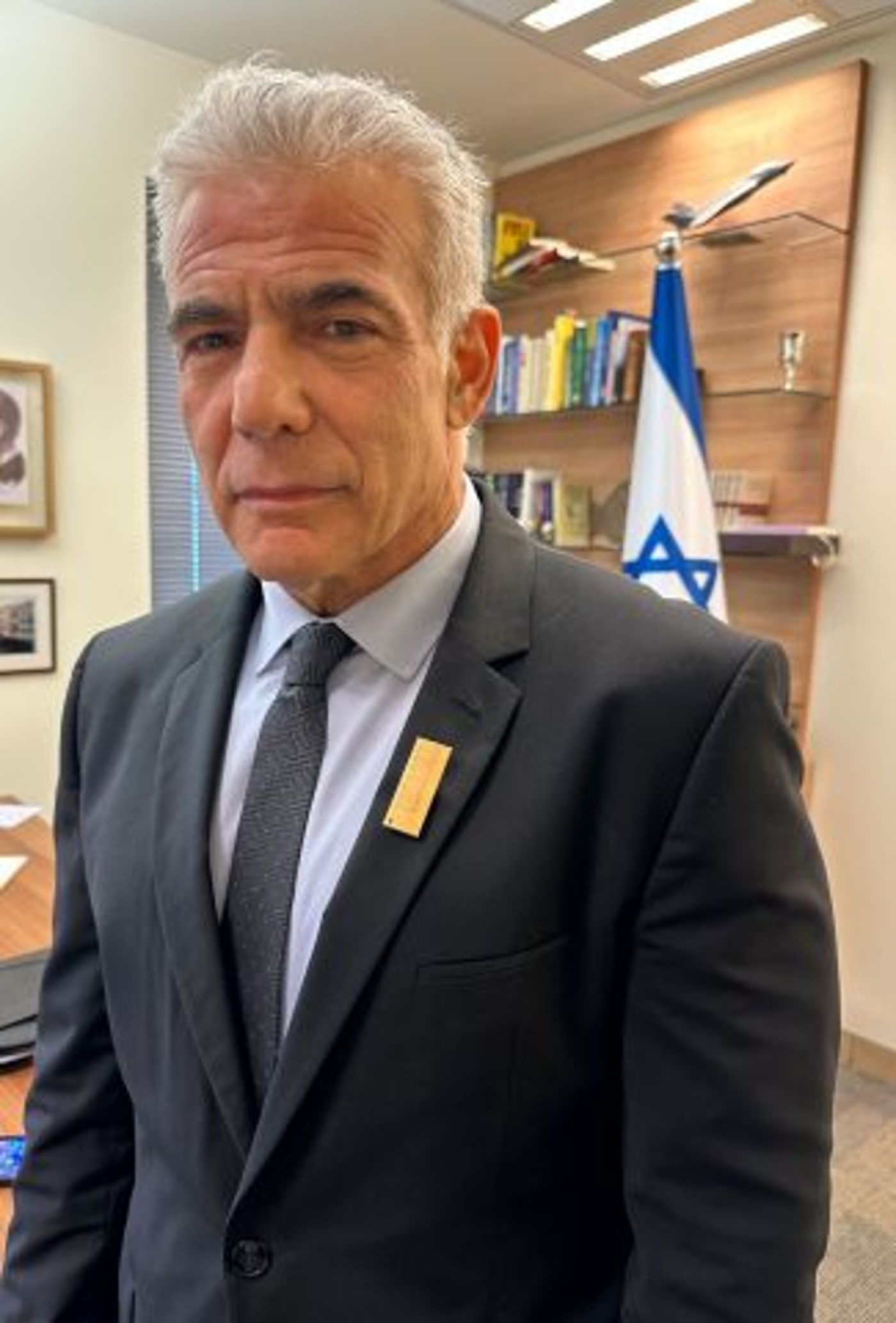 הגימיק של לפיד: דגם מוקטן של מגילת העצמאות