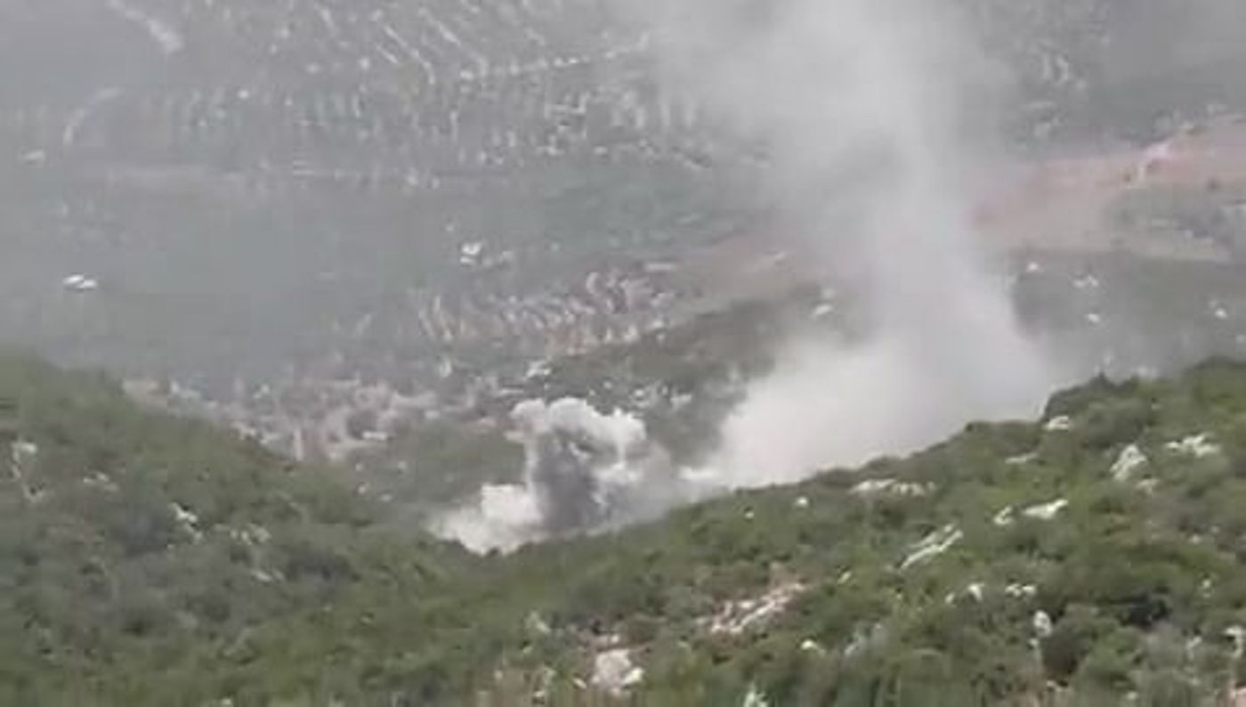 15 פגזים לשטחים פתוחים: צפו בירי התגובה של צה"ל