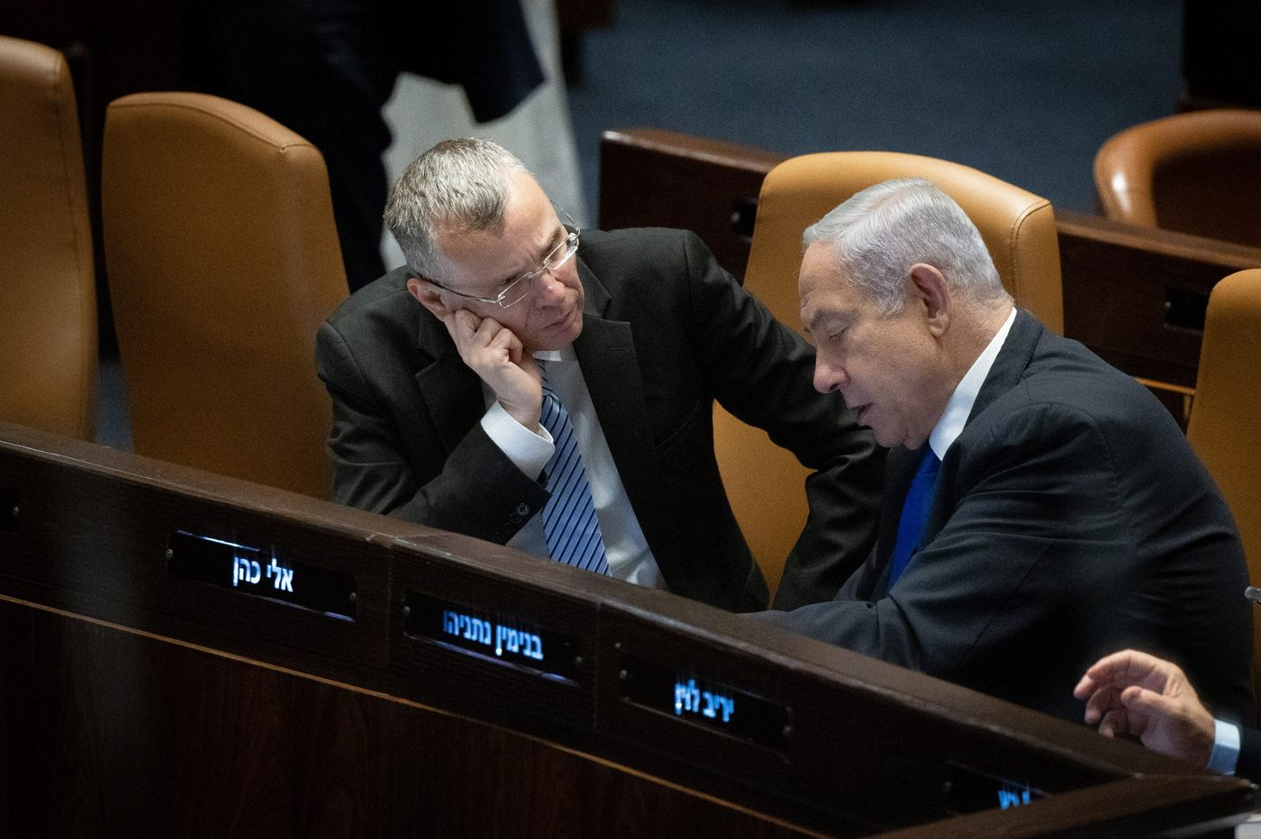 נתניהו ולוין