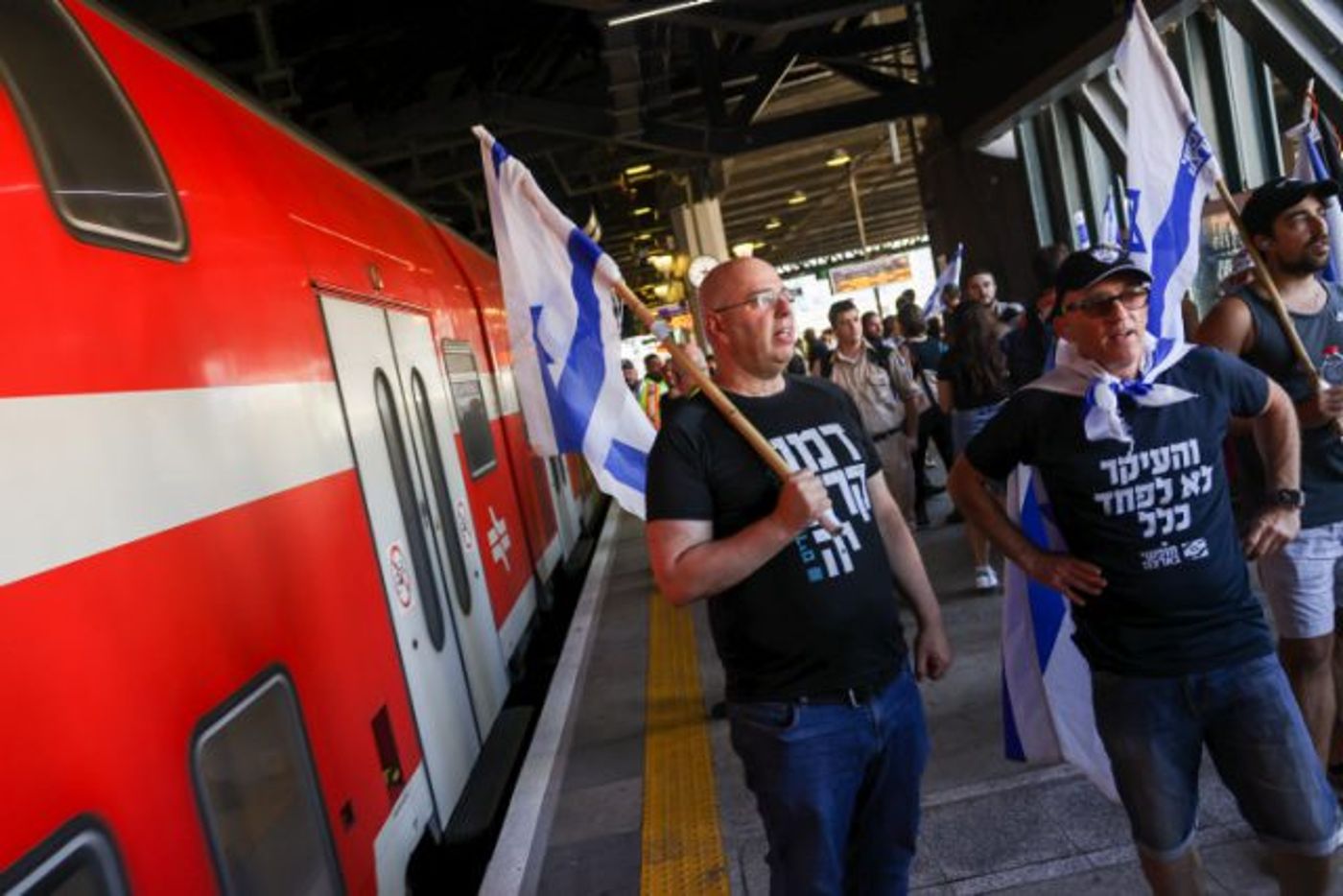 במקביל למחאה: תנועת הרכבות הופסקה בארץ