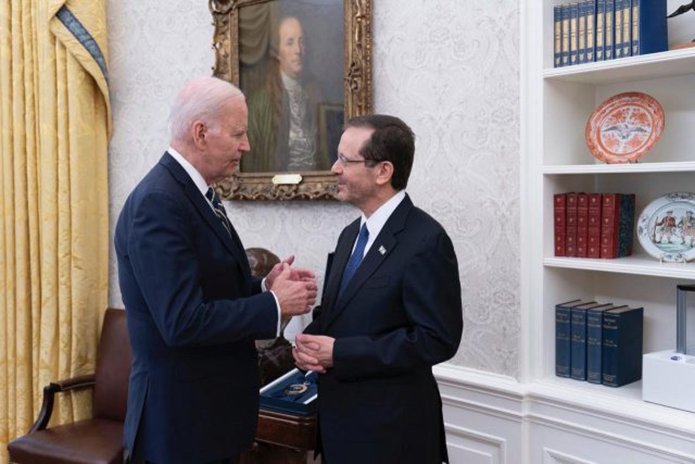 הרצוג נפגש עם ביידן: "המחויבות לישראל איתנה"