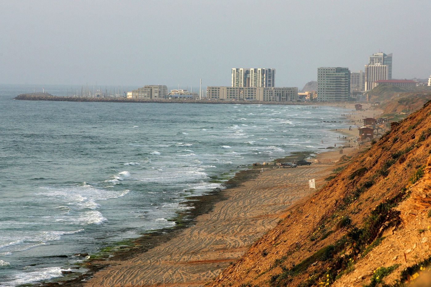 בשיא הקיץ: אזהרת רחצה בחופי ראשון לציון