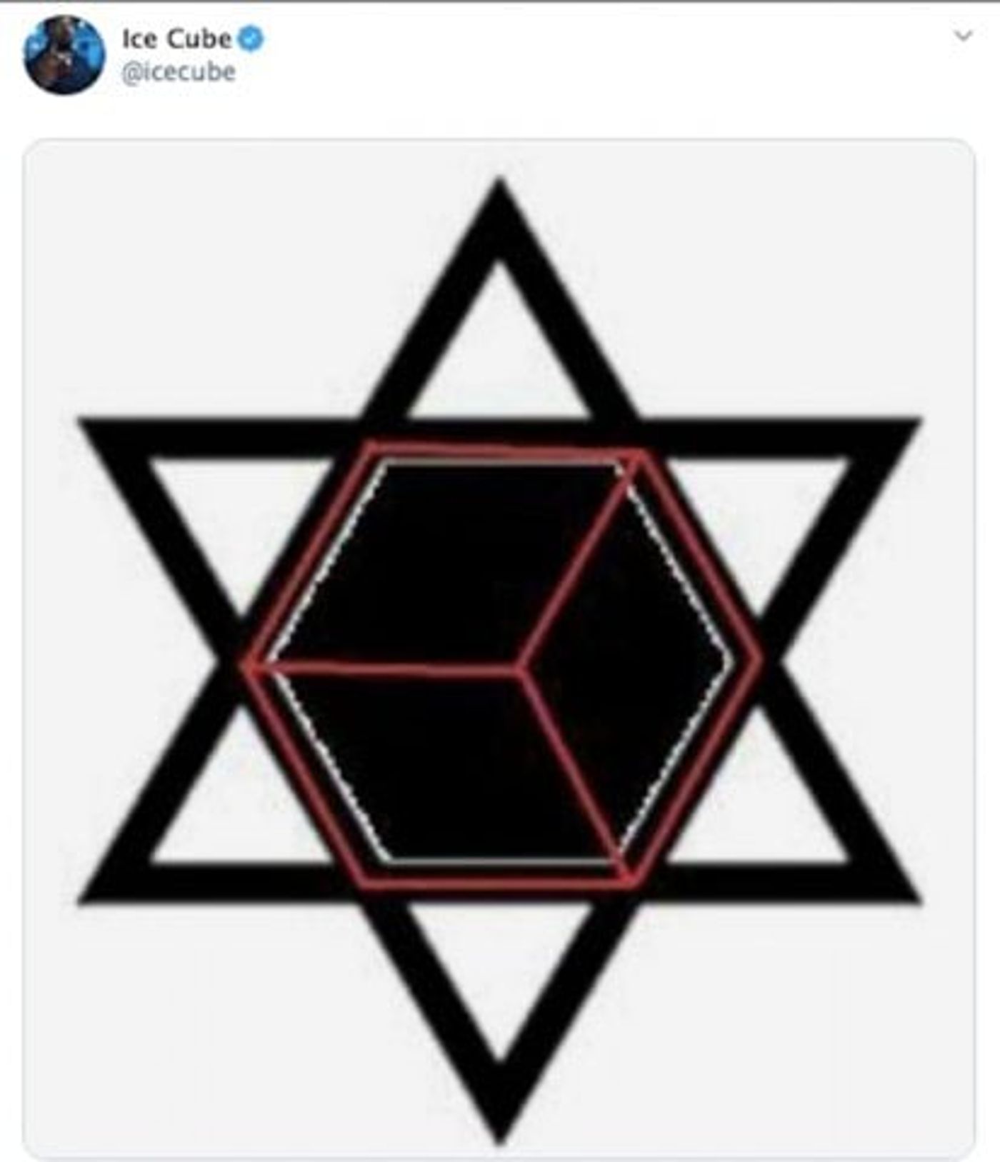 אחד מהפוסטים שפורסמו על ידי הראפר אייס-קיוב (צילום מסך מרשת האינסטגרם)