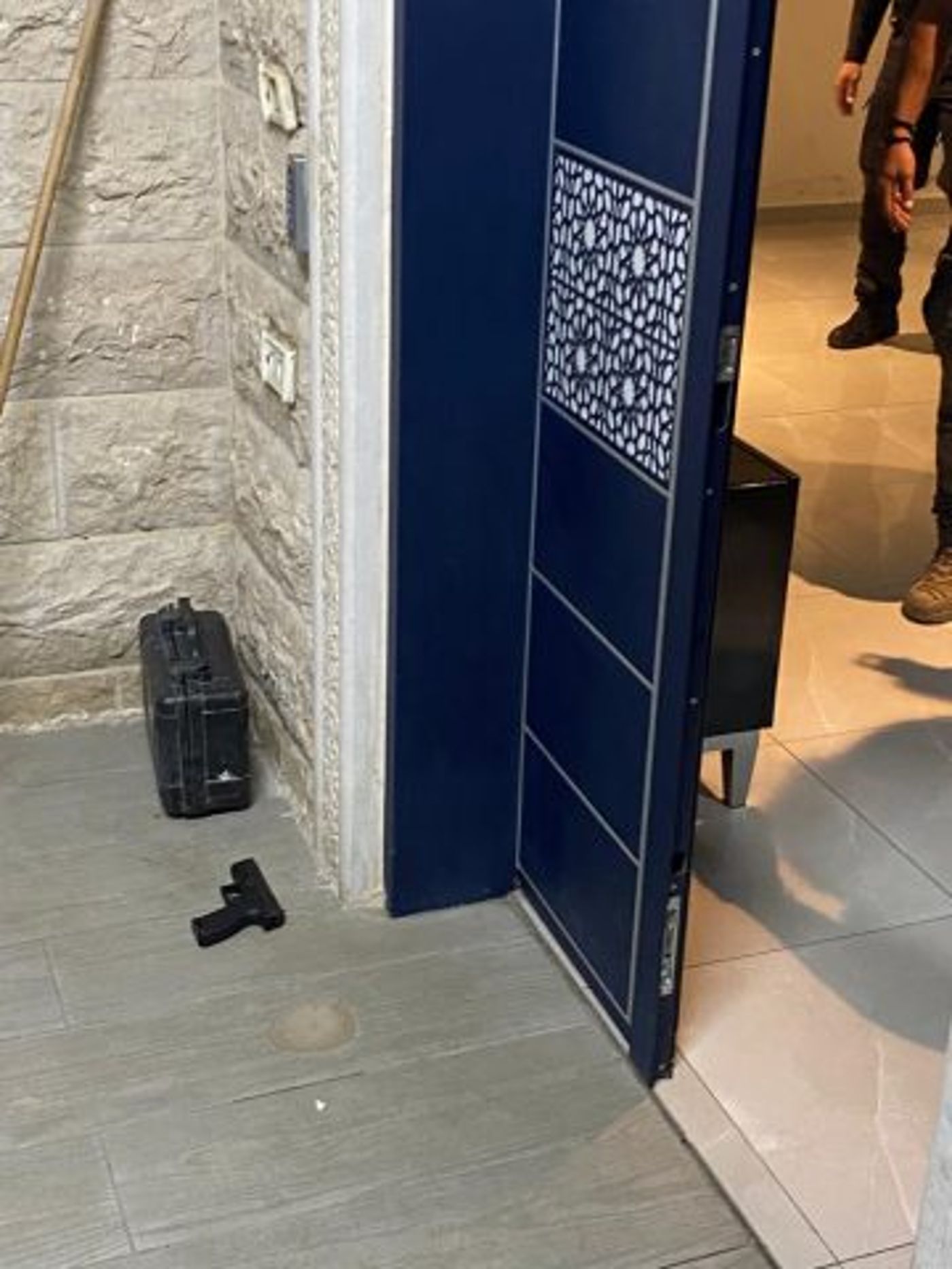 האקדח שנתפס
