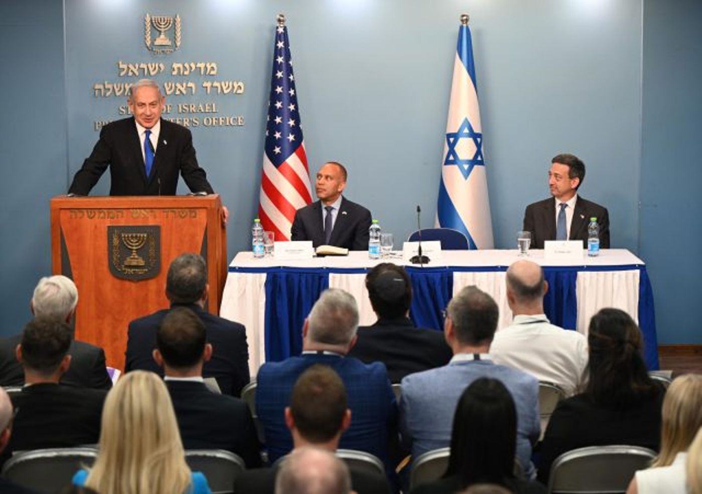 נתניהו: "יש תשתית לשלום; הפוליטיקה חוסמת אותו"