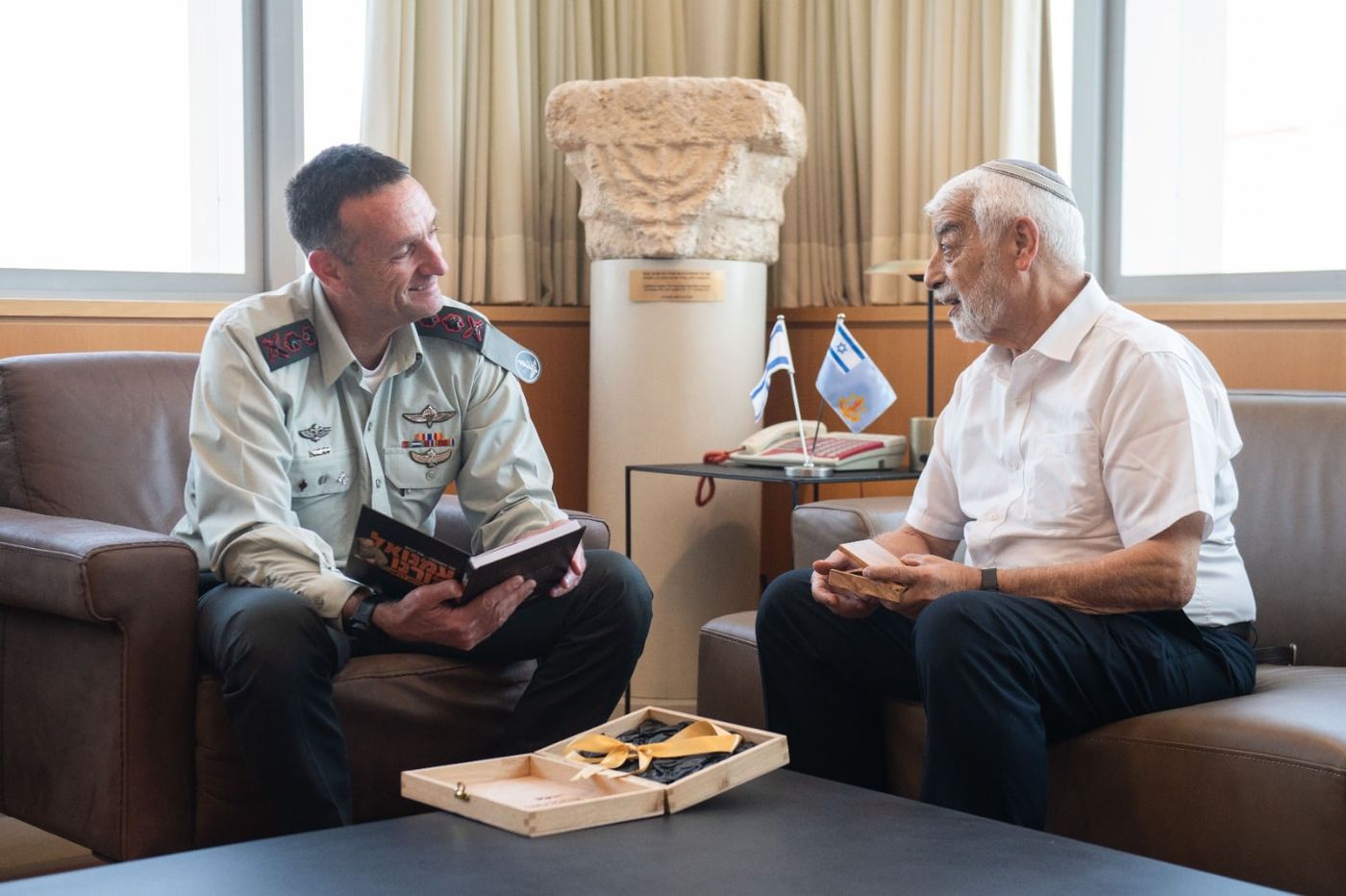הלוי נפגש עם אביו של עמנואל מורנו