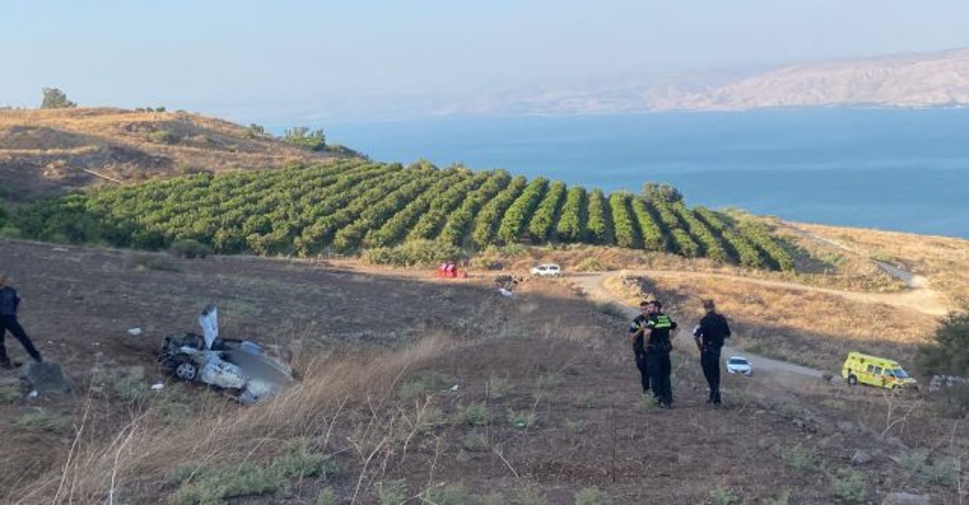 הרוג אותר ברכב בוער סמוך לפוריה עילית
