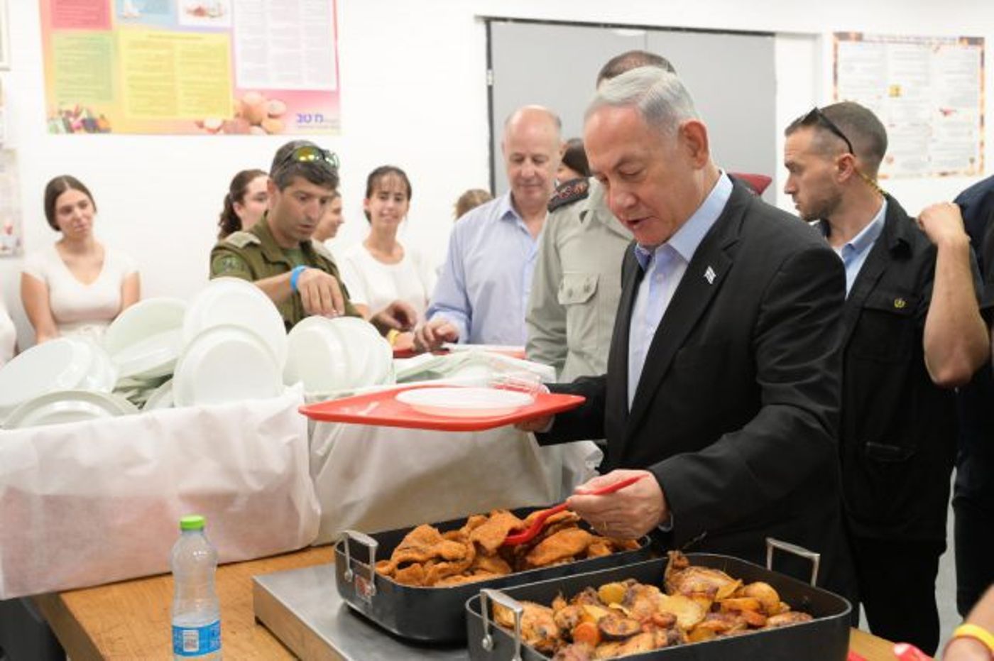 נתניהו בתל השומר: "החלש לא שורד – החזק שורד"