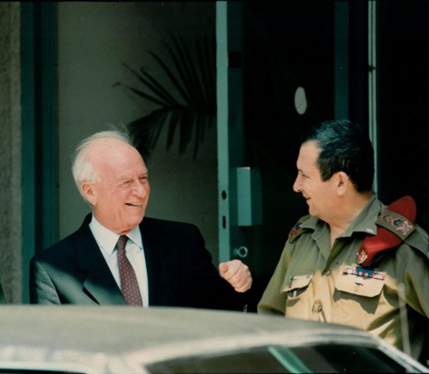 מדובר פה על משטרה פלסטינאית חזקה. אהוד ברק