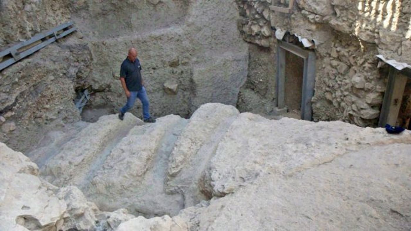 תעלות מימי מקדש ראשון התגלו בחפירות בירושלים