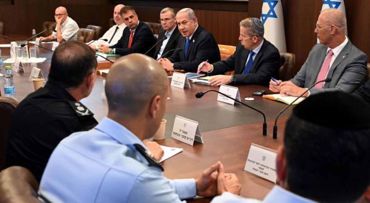 נתניהו: "מבקשים צעדים חזקים נגד המתפרעים"