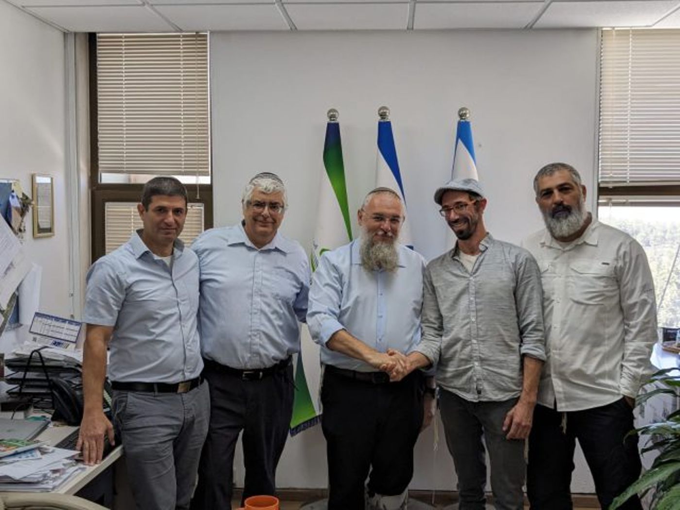 פגישת ההורים עם שלמה נאמן (דוד גודינגר)