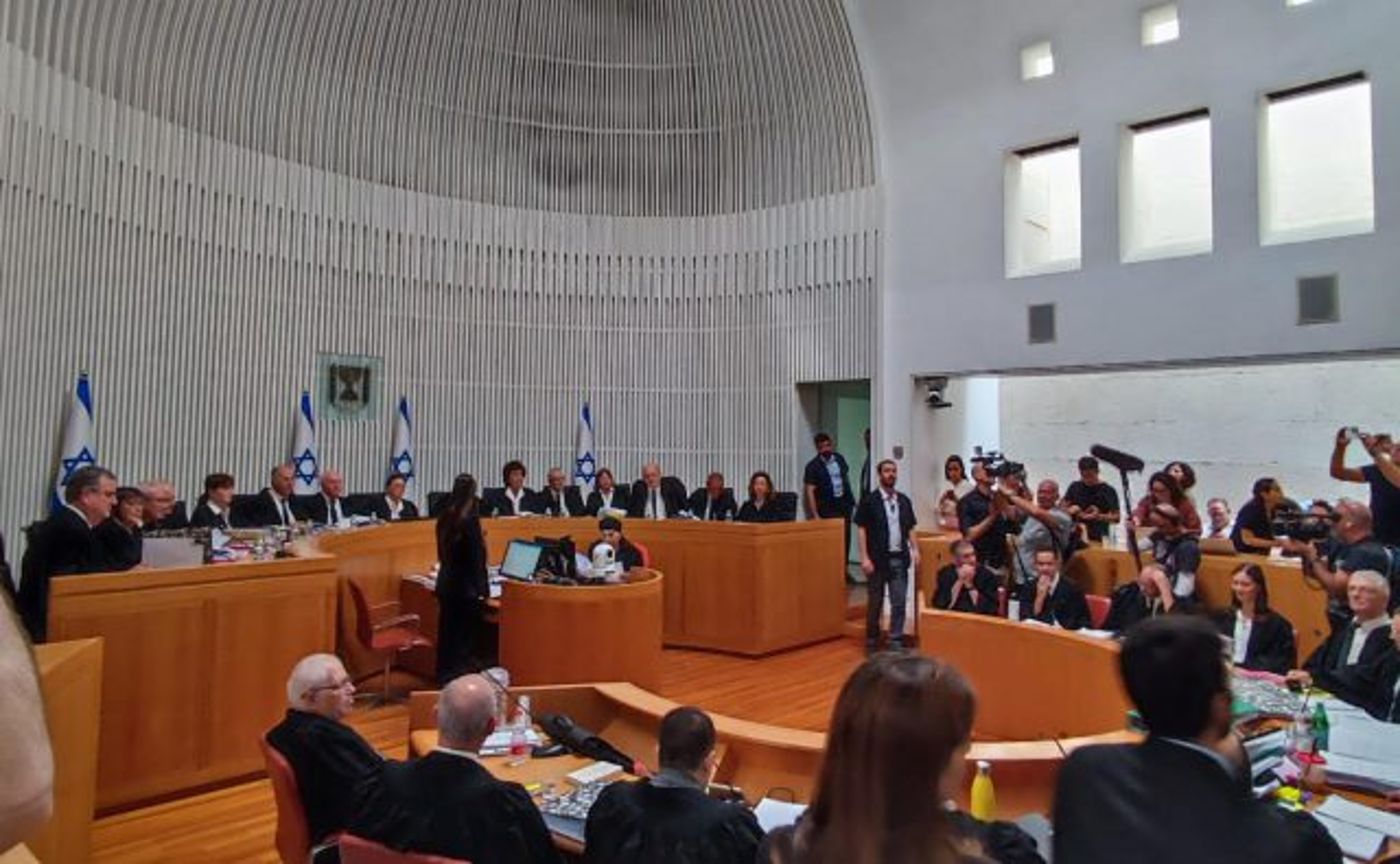צפו בשידור החי: בג"ץ דן בביטול חוק עילת הסבירות