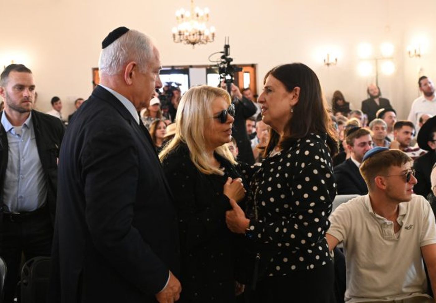 נתניהו בהלוויית דדי גראוכר ז"ל: "הוא היה השראה"