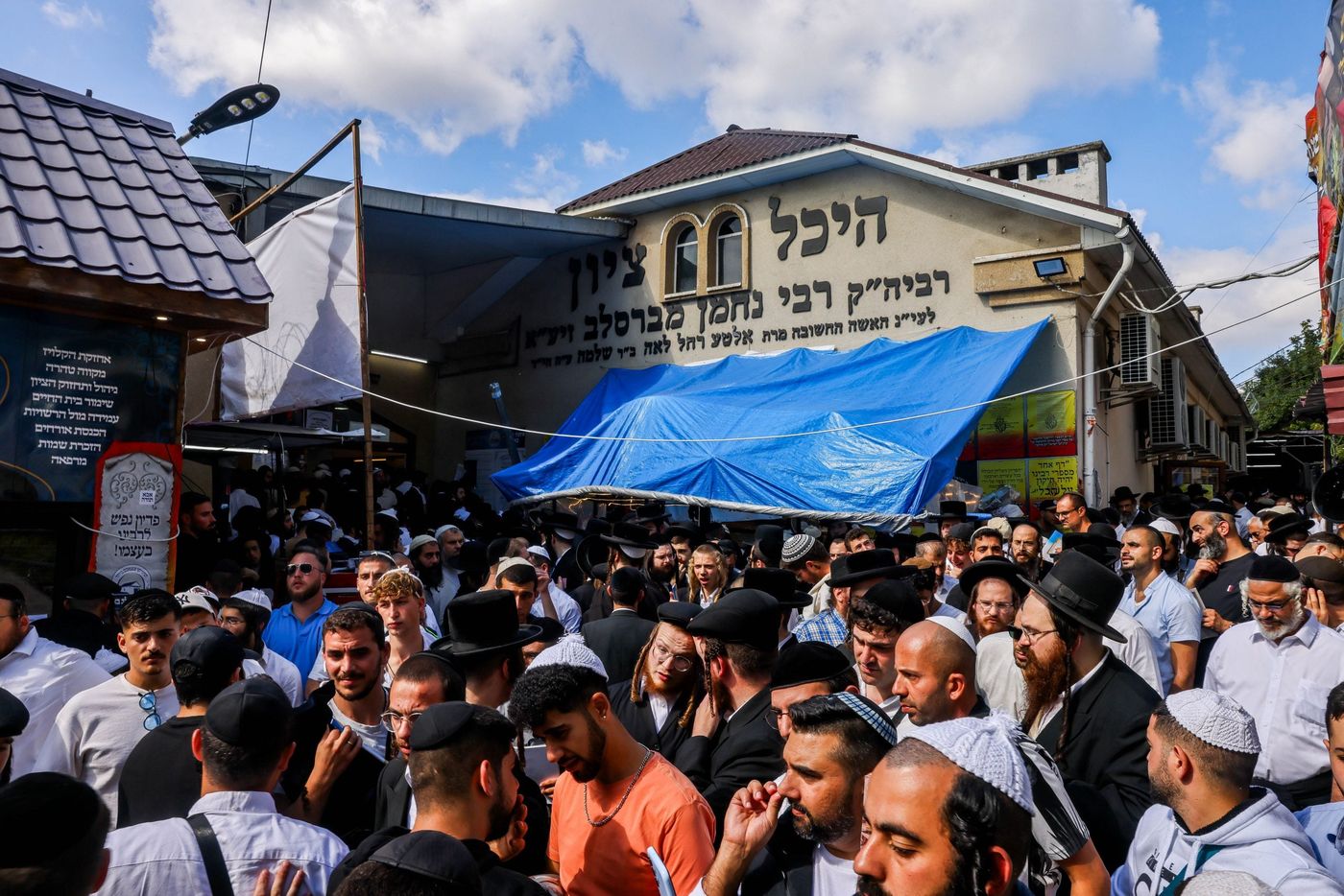 בצל החגיגה באומן: בן 55 נפטר אחרי החייאה
