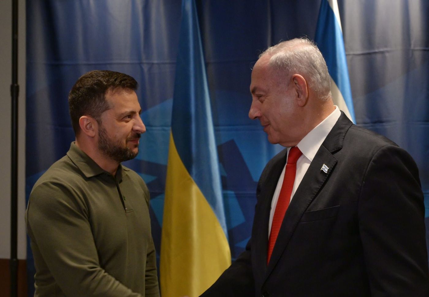 זלנסקי נפגש עם נתניהו: "אין בעיות ביחסים בינינו"