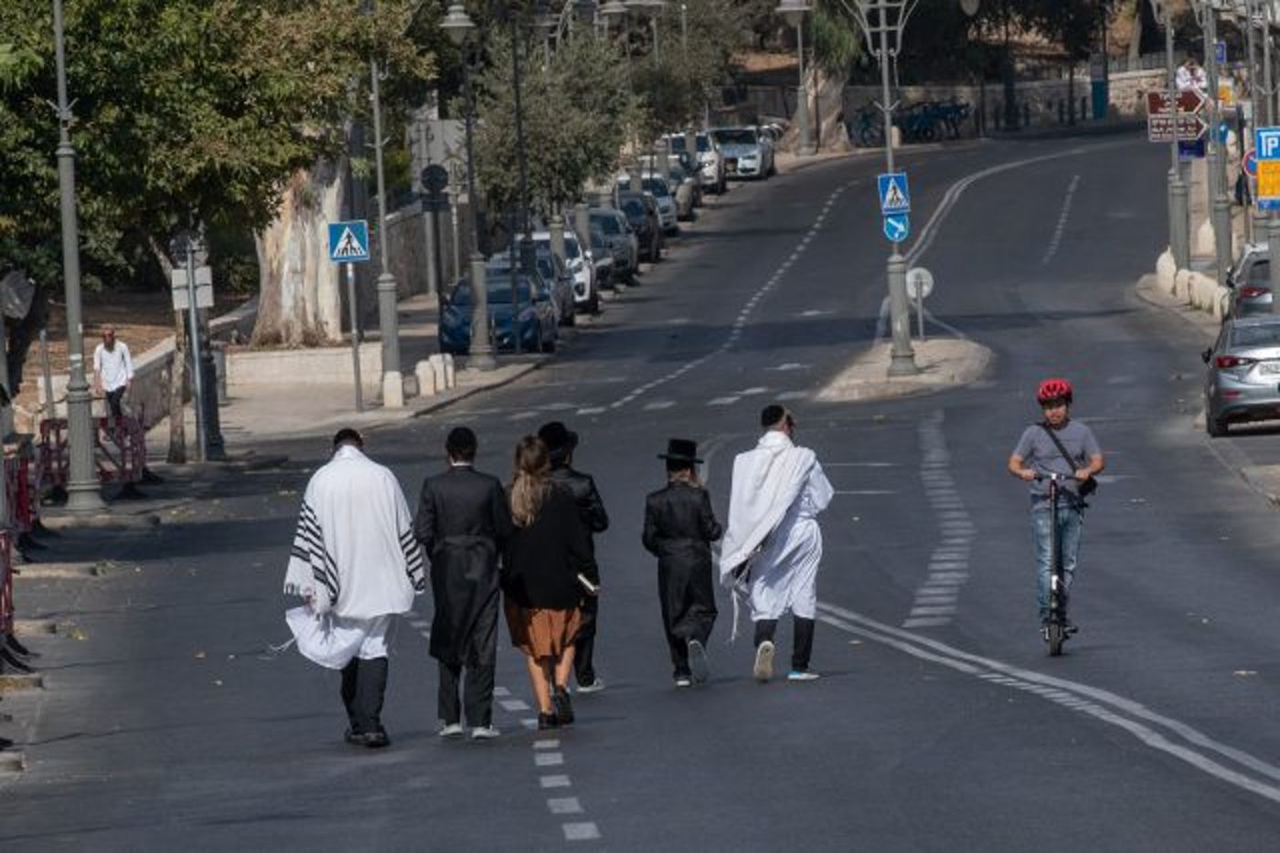 רחובות ירושלים ביום כיפור, ארכיון