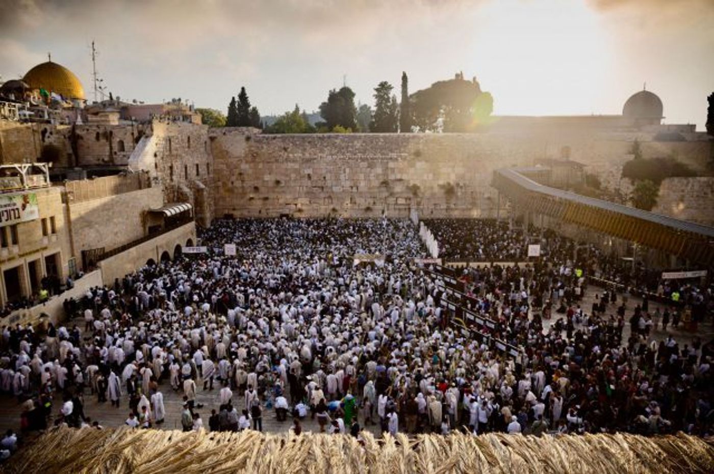 סוכות בכותל: השנה יהיו שני מעמדים של ברכת כהנים