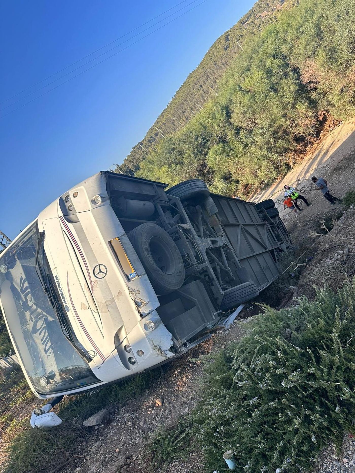 הפצועים בתאונת האוטובוס: חניכים סרוגים מבית שמש