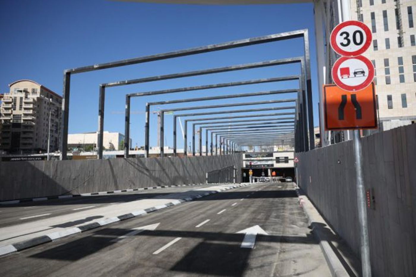 בשורה לבאים לירושלים: כביש חדש נפתח לתנועה