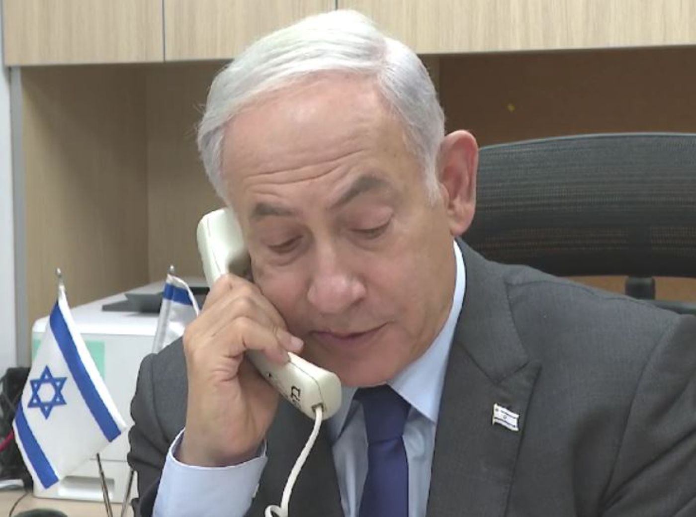 נתניהו התקשר לביידן להודות לו על הסיוע