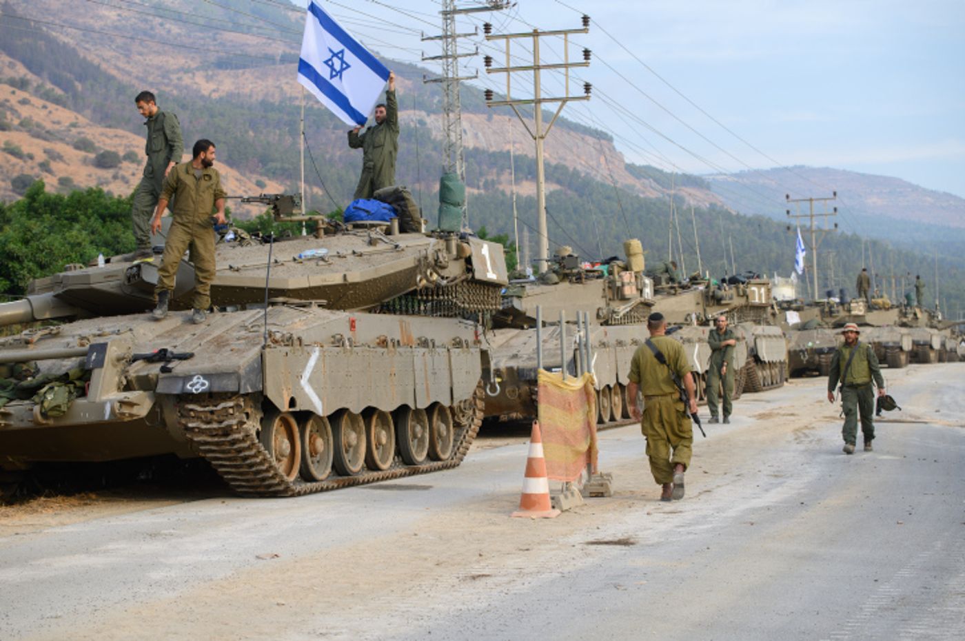 טיל נ"ט נורה לגבול לבנון, צה"ל תוקף בתגובה