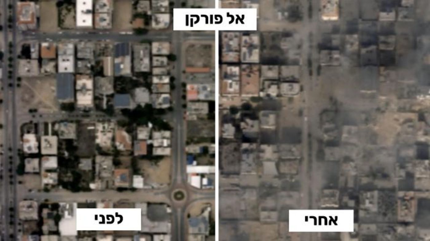 תוצאות התקיפה: צה"ל מחק שכונות שלמות בעזה