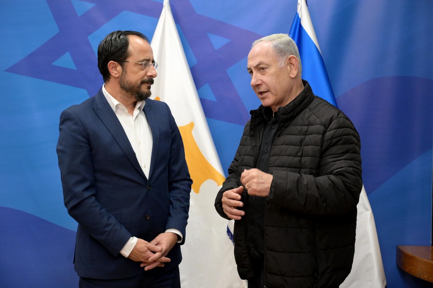 ביקור מדיני: נשיא קפריסין נפגש עם נתניהו והרצוג