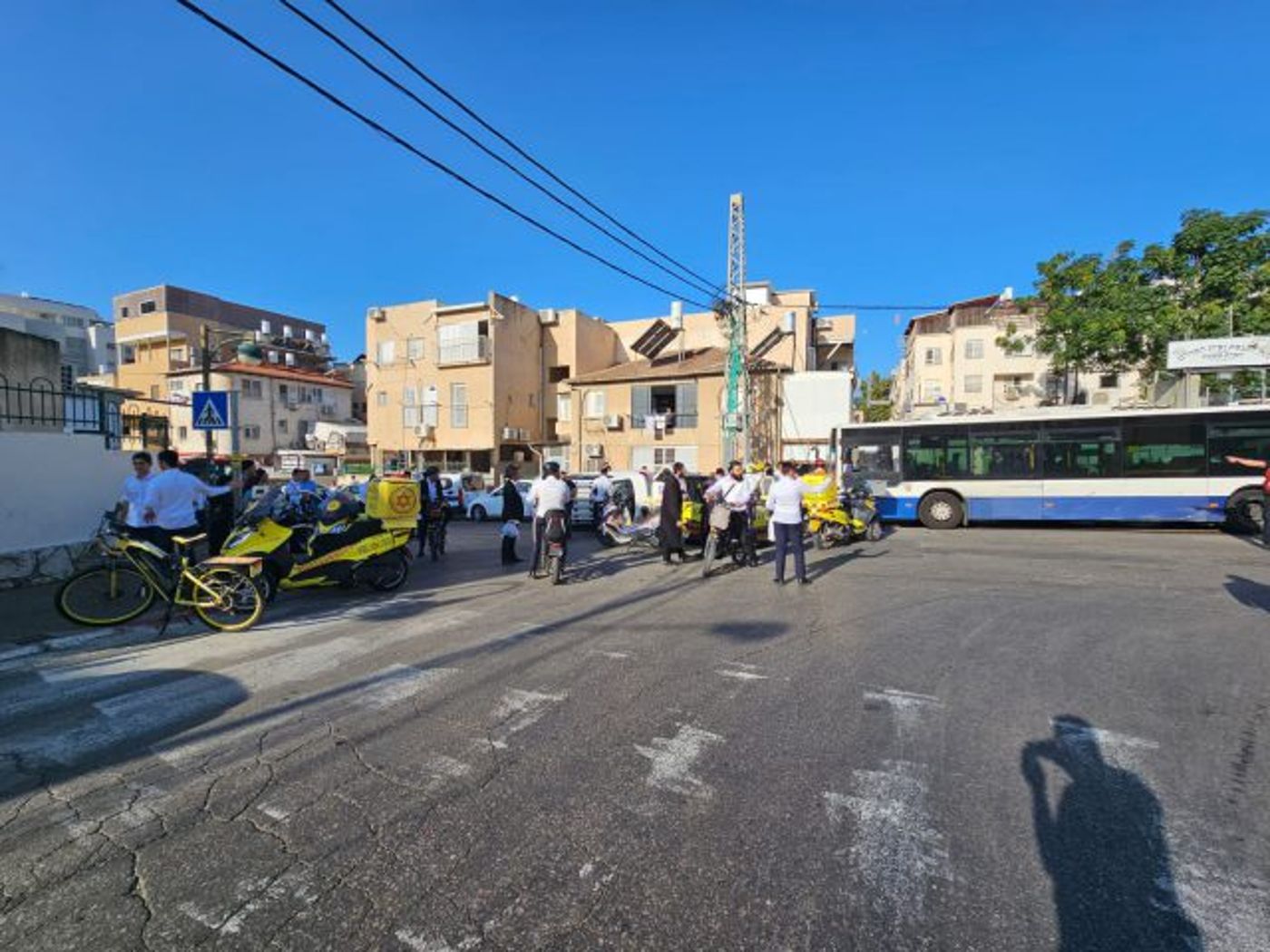 תאונה קשה, הזירה בבני ברק