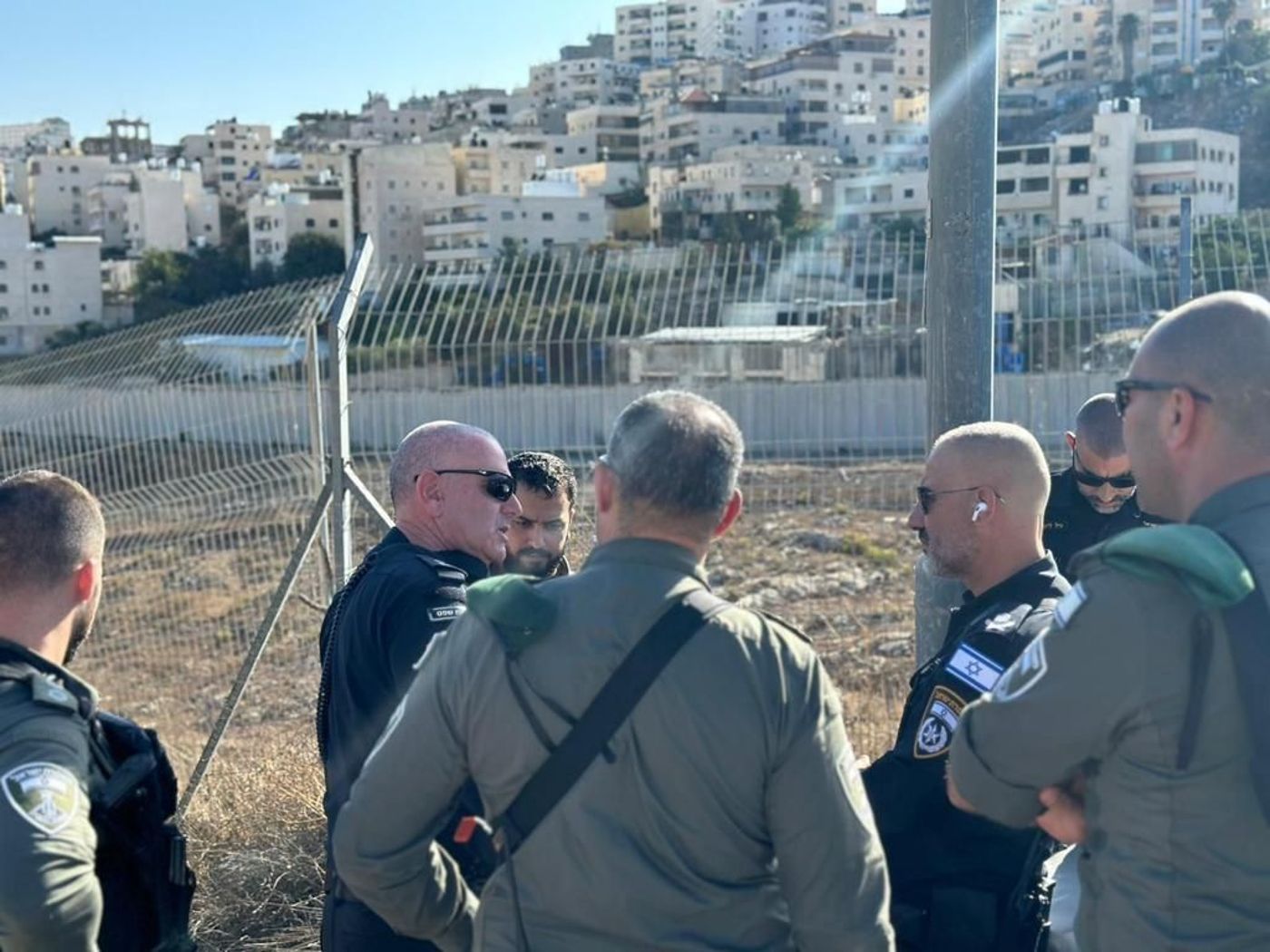 המשטרה יצאה לפעולה באזור גדר ההפרדה בירושלים