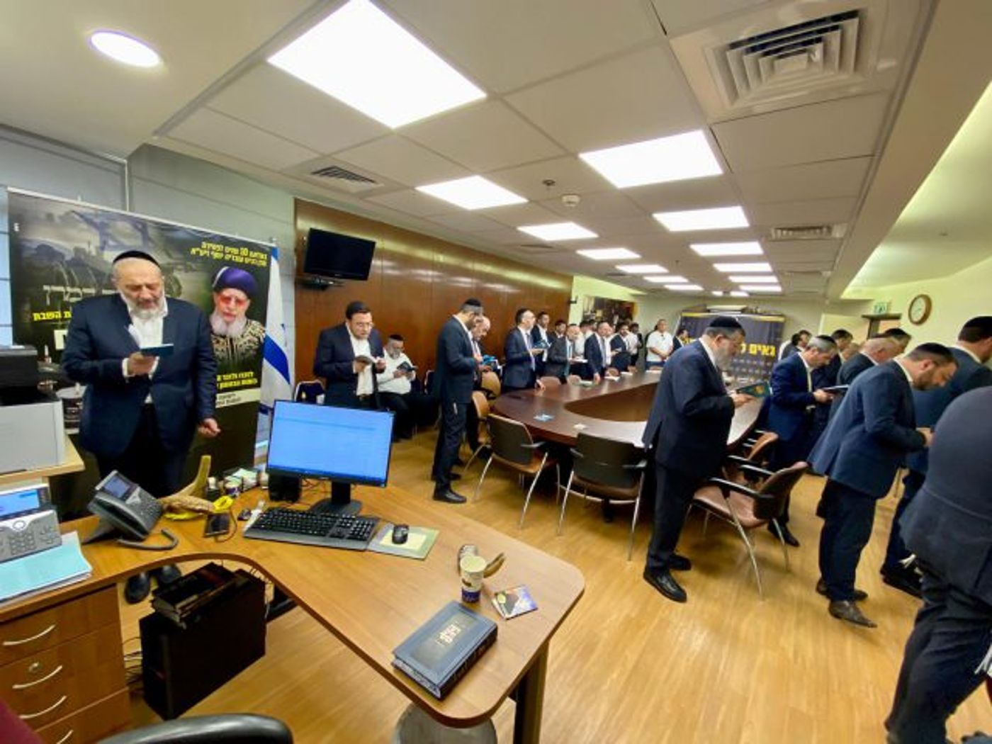 סיעת ש"ס התכנסה למעמד סליחות לשמירת חיילי צה"ל