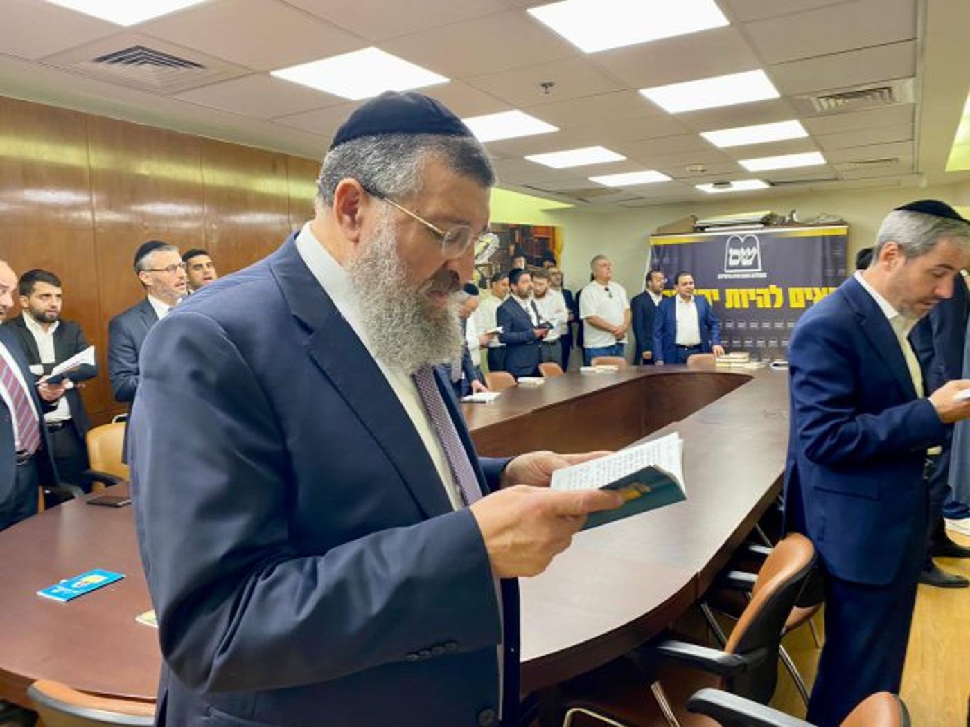 סיעת ש"ס התכנסה למעמד סליחות לשמירת חיילי צה"ל