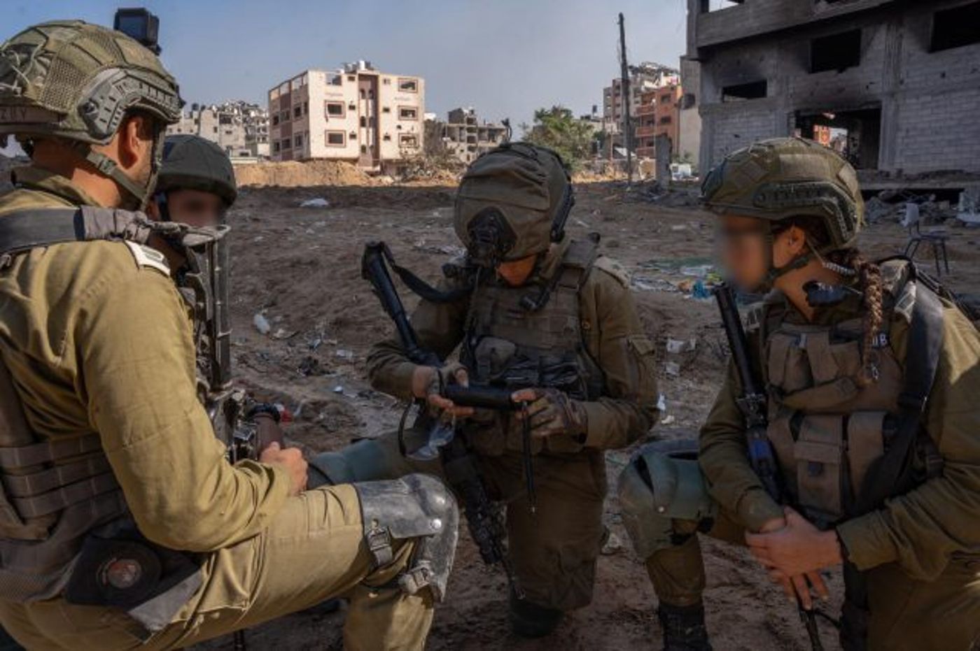 צפו: גדוד מעורב של לוחמים ולוחמות בפעילות ברצועה