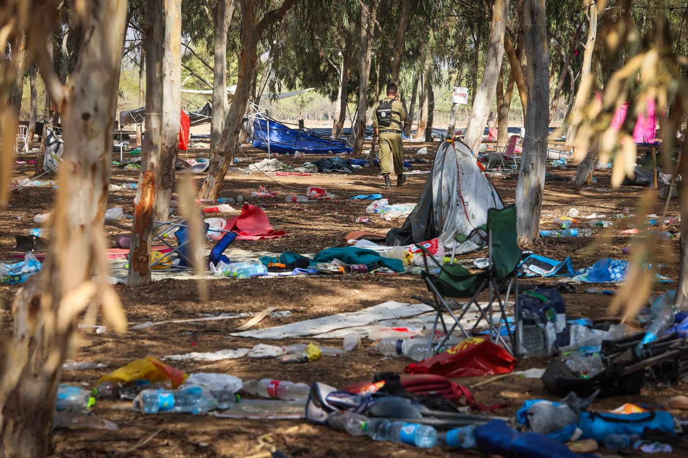 זירת הטבח במסיבת נובה
