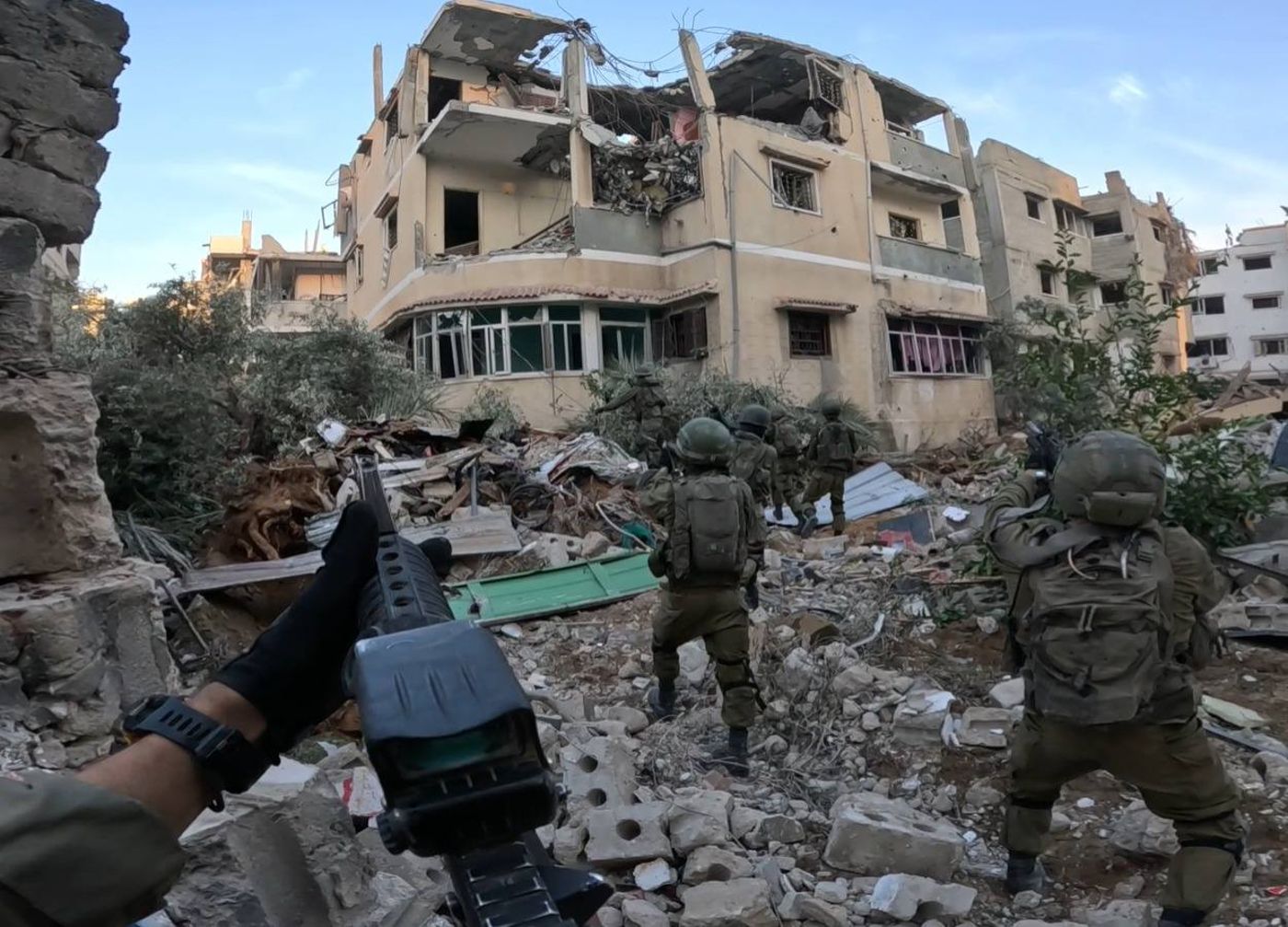 תיעוד: הלוחמים בקרב פנים מול פנים נגד מחבלי חמאס