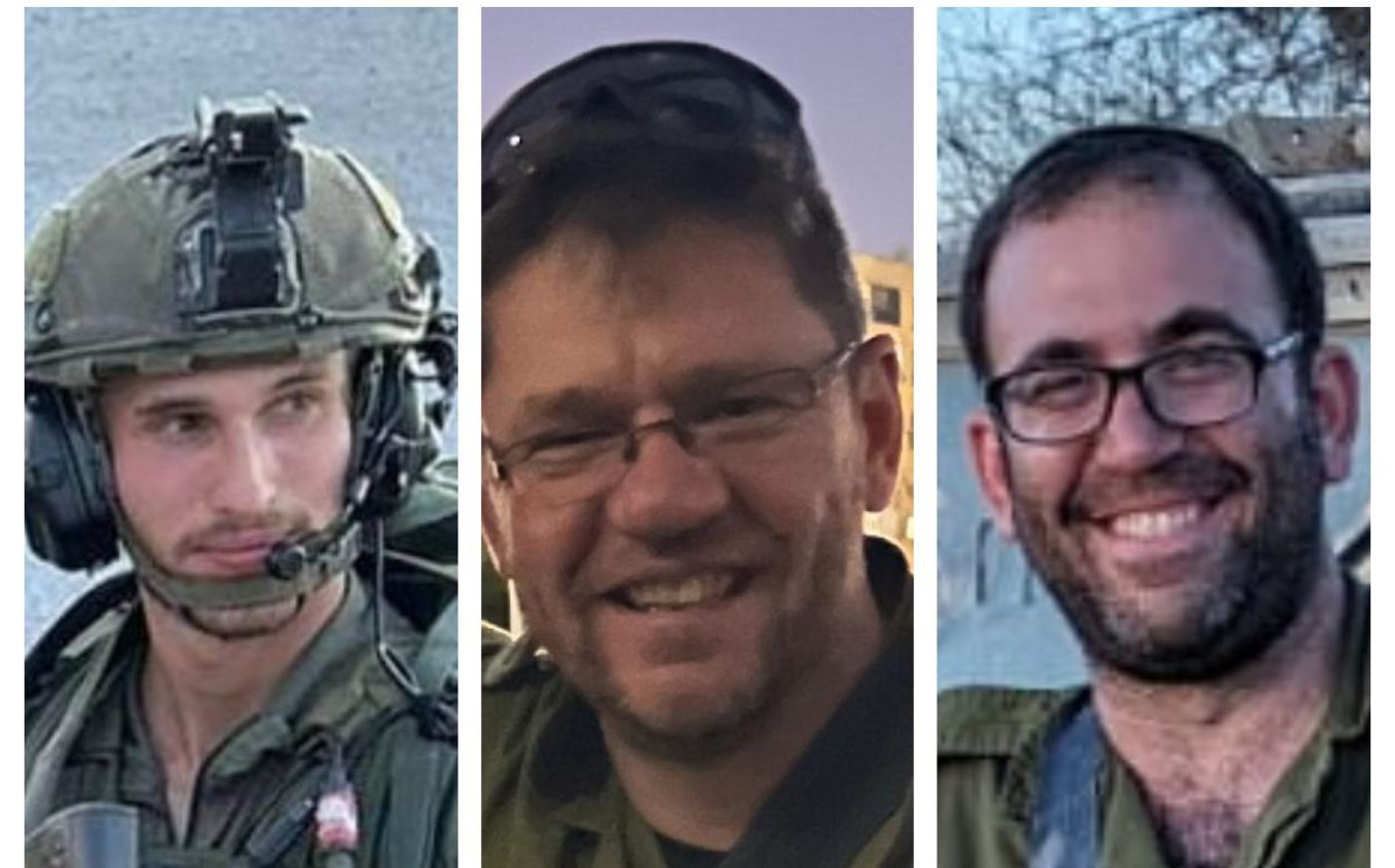 הותרו לפרסום שמותיהם של 3 חללי צה"ל שנפלו בקרבות