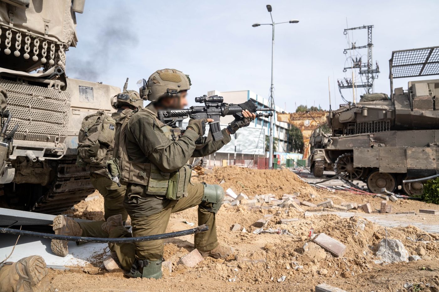 צפו בתיעוד: מחבל עם RPG בחאן יונס מחוסל מהאוויר
