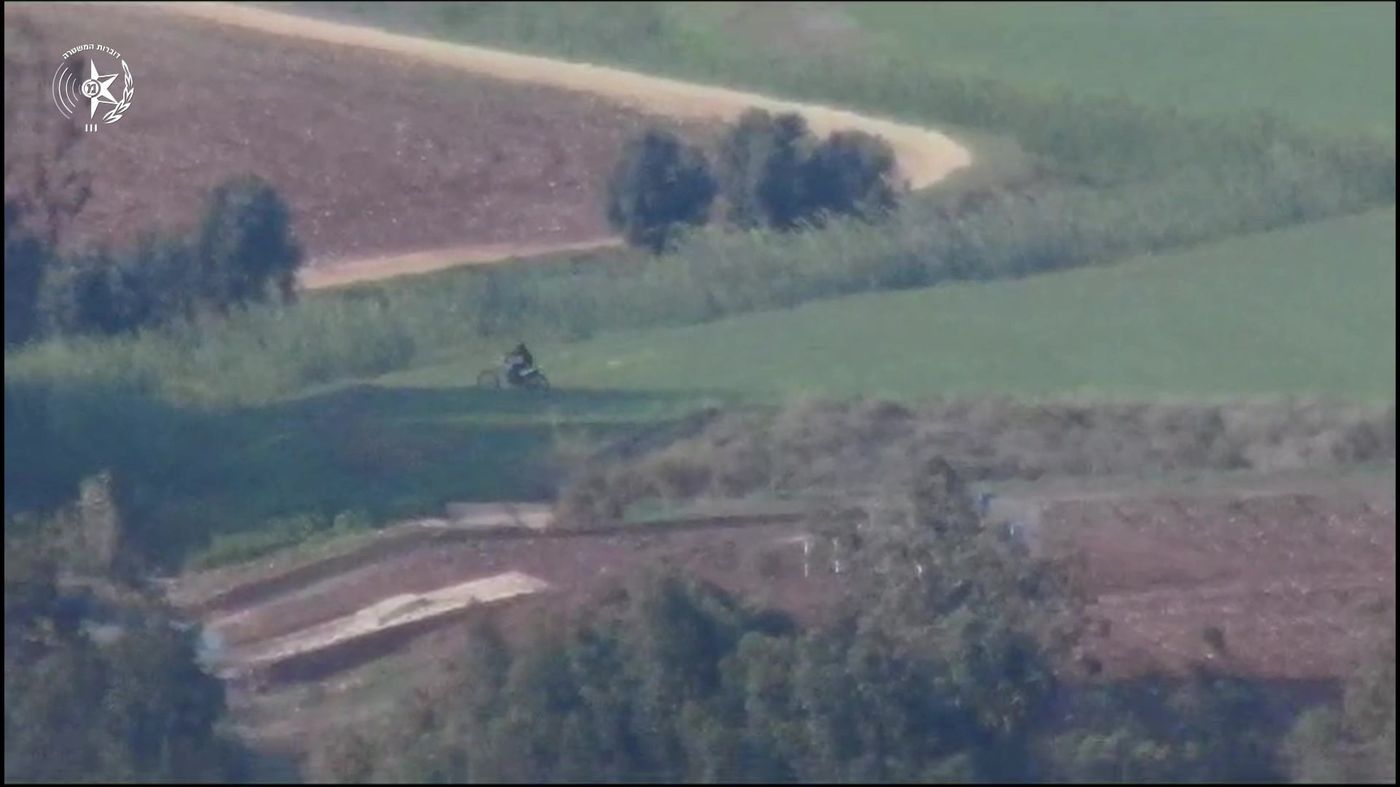 רכוב על אופנוע: תושב דיר אל אסד משחית שדות | צפו
