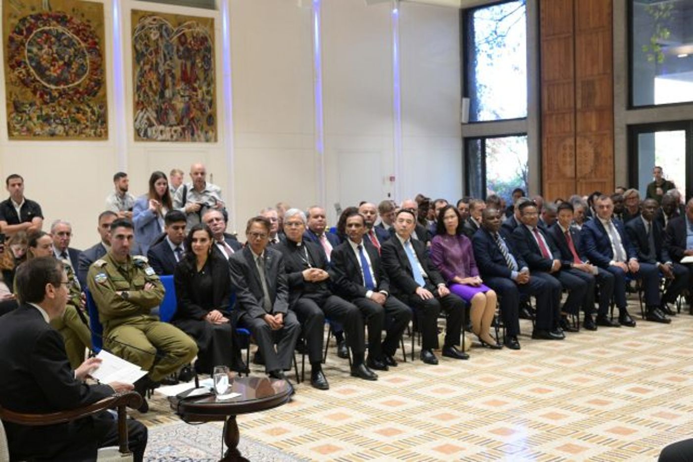 הנשיא הרצוג: "תושבי עזה הם לא אויבינו"
