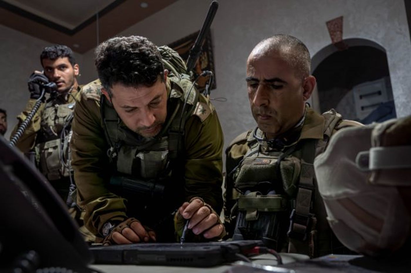תא"ל איציק כהן בעזה (דובר צה"ל)